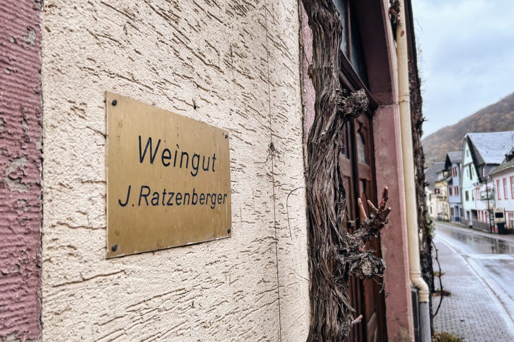 Das Weingut Ratzenberger liegt in Bacharach-Steeg